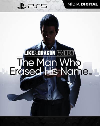 Like a Dragon Gaiden: The Man Who Erased His Name PS5 Mídia Digital
