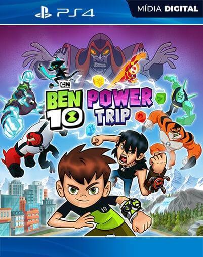 Ben 10 Power Trip ps4 mídia digital