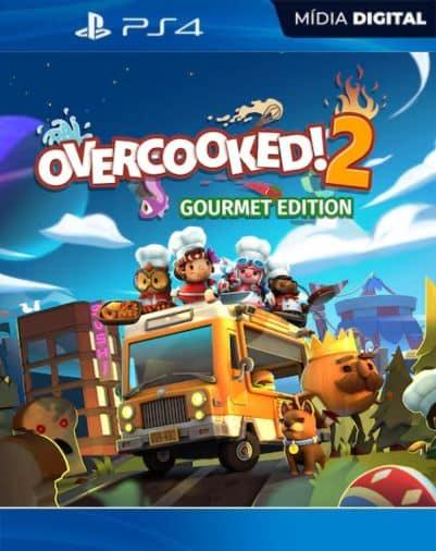 Overcooked! 2 – Gourmet Edition PS4 Mídia Digital