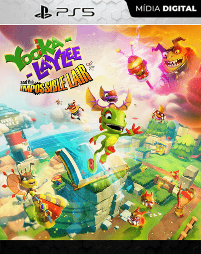 Yooka-Laylee and the Impossible Lair Ps5 Mídia Digital