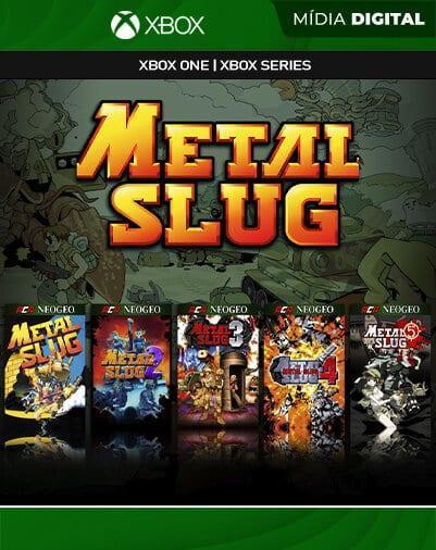 ACA NEOGEO Metal Slug Collection 1 ao 5 – Xbox One / XS – Mídia Digital