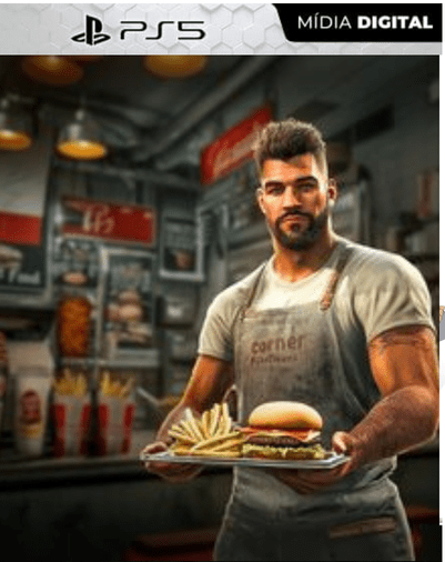 Corner Kitchen Fast Food Simulator PS5 Midia Digital
