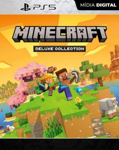 Minecraft Deluxe Collection PS5 Mídia Digital