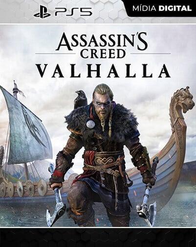 Assassins Creed Valhalla PS5 Mídia Digital