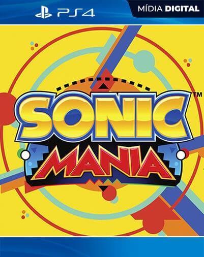 Sonic Mania PS4 PSN Mídia Digital