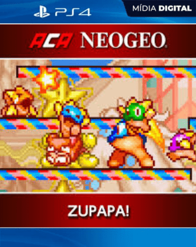 ACA NEOGEO ZUPAPA! PS4 Mídia Digital