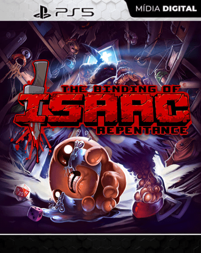The Binding of Isaac: Repentance PS5 Mídia Digital