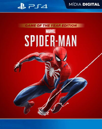 Marvel’s Spider-Man Game of the Year Edition Ps4 – PsN Mídia Digital