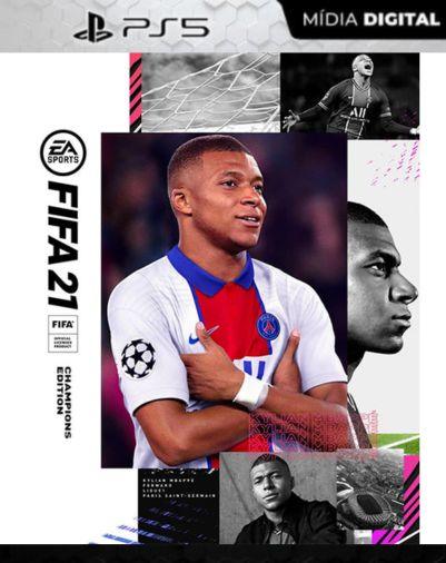 FIFA 21 Edição dos Campeões PS5 Mídia Digital