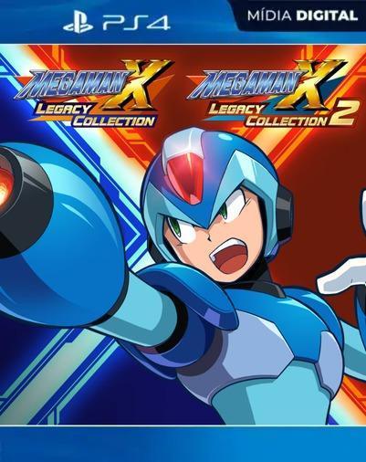 Mega Man Legacy Collection 1 & 2 Combo Pack PS4 Mídia Digital