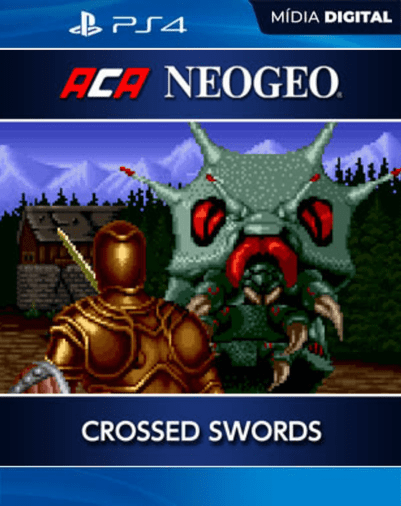 ACA NEOGEO CROSSED SWORDS PS4 Mídia Digital