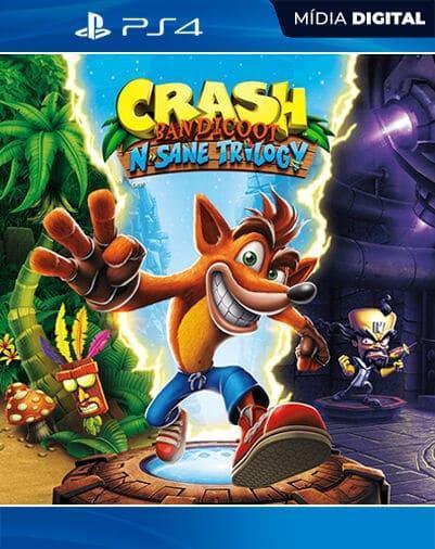 Crash Bandicoot N.Sane Trilogy PS4 – Mídia Digital