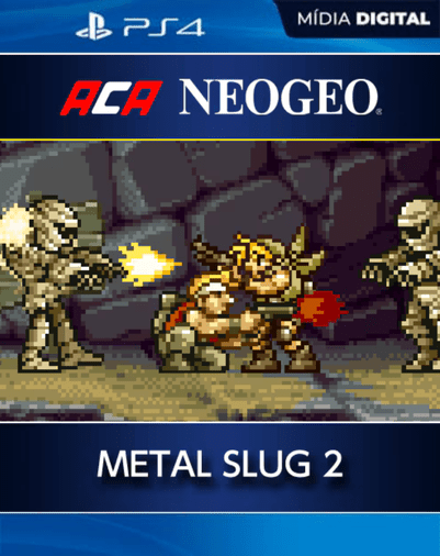 ACA NEOGEO METAL SLUG 2 PS4 Mídia Digital