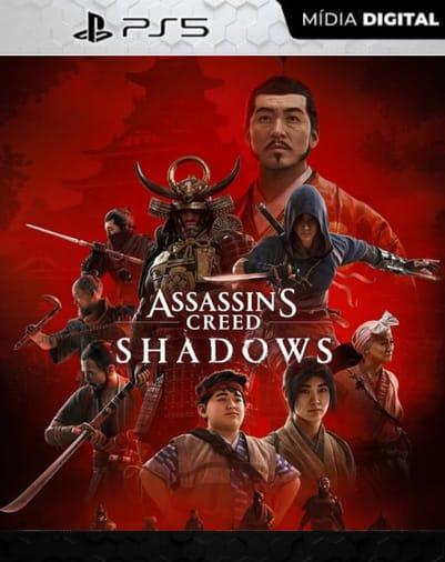 Assassin’s Creed Shadows PS5 Mídia Digital