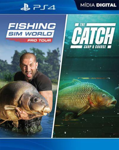 Fishing Sim World: Pro Tour + The Catch: Carp & Coarse PS4 Mídia Digital