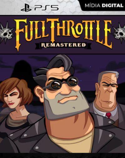 Full Throttle Remastered PS5 Mídia Digital
