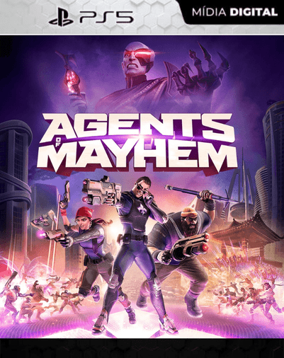 Agents of Mayhem PS5 Mídia Digital