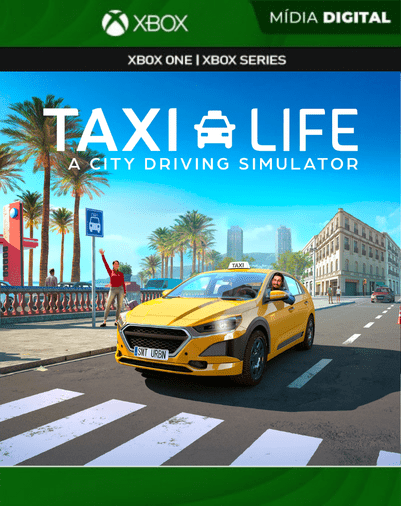Taxi Life: A City Driving Simulator – Xbox Series XS – Mídia Digital