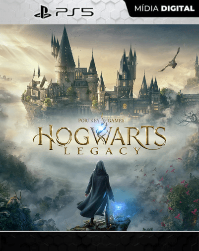 Hogwarts Legacy PS5 (Versão de Ps4) Mídia Digital