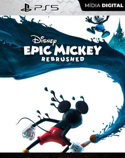 Disney Epic Mickey: Rebrushed ps5 mídia digital