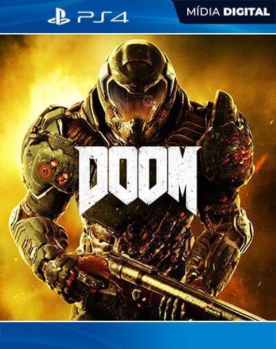 Doom Ps4 Mídia Digital