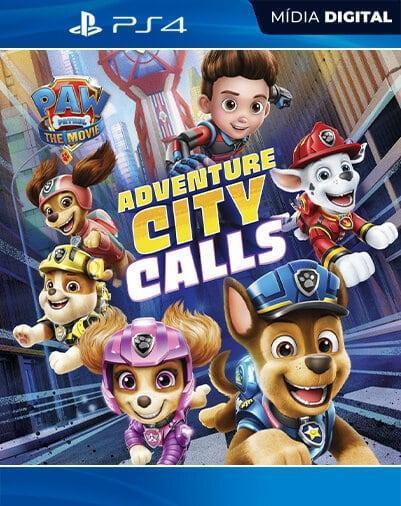 Patrulha Canina: O Filme A Cidade da Aventura está chamando PS4 Mídia Digital