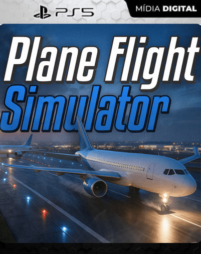 Plane Flight Simulator PS5 Midia digital