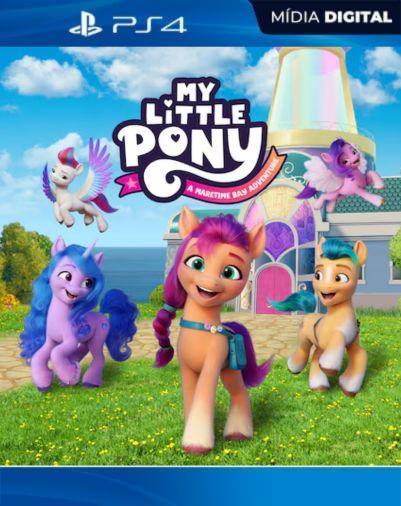 MY LITTLE PONY: Uma aventura em Maretime Bay PS4 Mídia Digital