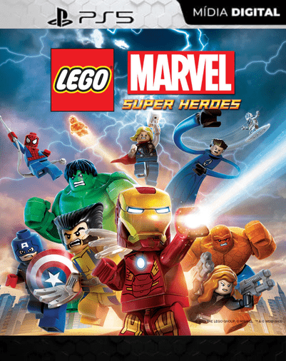 LEGO® Marvel™ Super Heroes Ps5 Mídia Digital