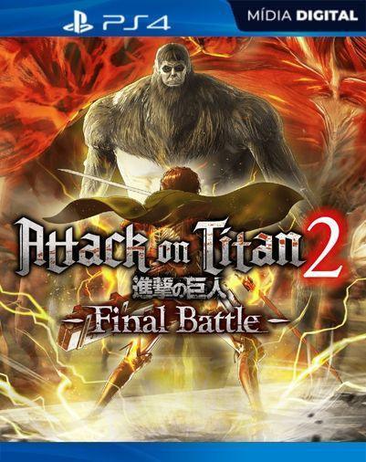 Attack On Titan 2: Final Battle PS4 Mídia Digital