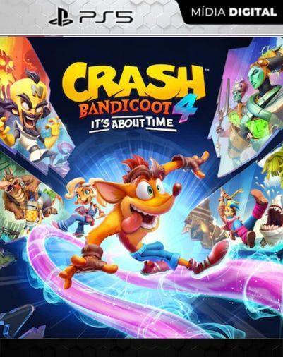 Crash Bandicoot 4: It’s About Time PS5 Mídia Digital