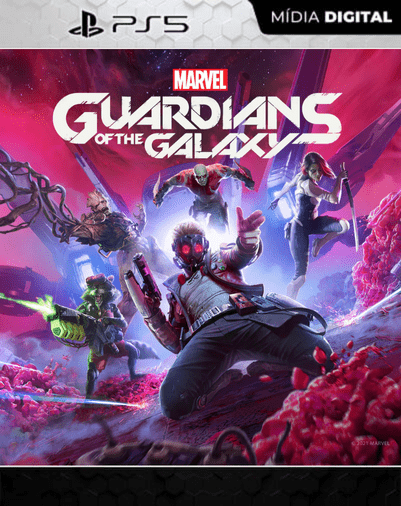 Marvel Guardiões da Galáxia PS5 Mídia Digital