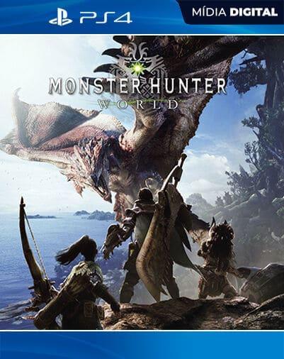 MONSTER HUNTER: WORLD Ps4 Mídia Digital