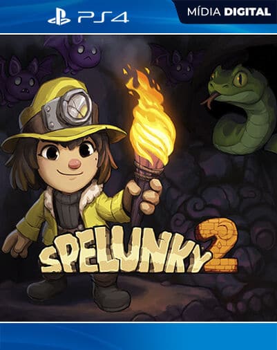 Spelunky 2 PS4 Mídia Digital