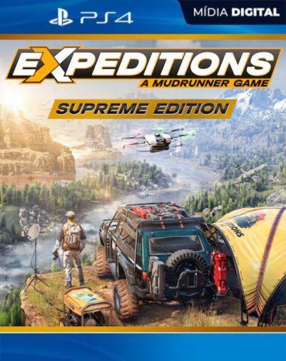 Expeditions: A MudRunner Game – Supreme Edition PS4 Mídia Digital