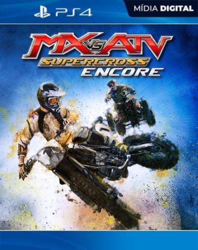 MX vs. ATV Supercross Encore PS4 Mídia Digital