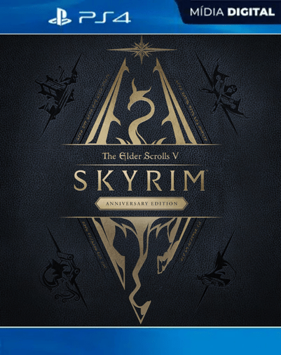 The Elder Scrolls V: Skyrim Anniversary Edition PS4 Mídia Digital