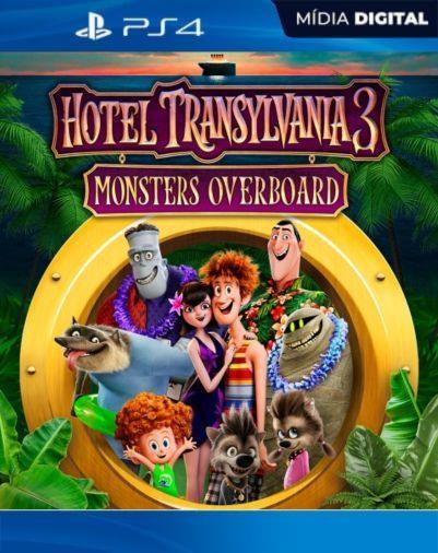 Hotel Transylvania 3 Monsters Overboard PS4 Mídia Digital
