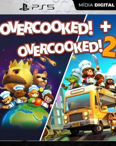 Overcooked! + Overcooked! 2 PS5 Mídia Digital