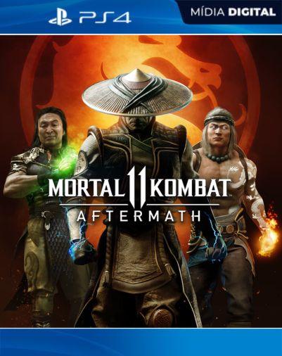 DLC Mortal Kombat 11 Aftermath Expansion PS4 Mídia Digital
