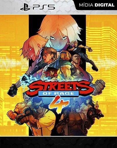 Streets Of Rage 4 Ps5 Mídia Digital