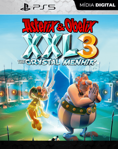 Asterix & Obelix XXL3: The Crystal Menhir PS5 Mídia Digital