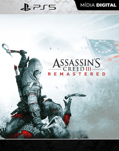 Assassin’s Creed III Remastered PS5 Mídia Digital