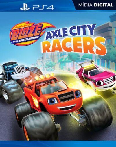 Blaze And The Monster Machines City Racers PS4 Mídia Digital