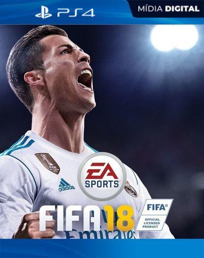 FIFA 18 Português PS4 Mídia Digital