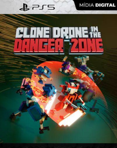 Clone Drone in the Danger Zone PS5 Mídia Digital