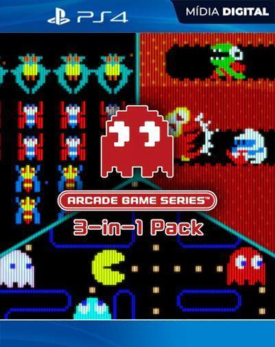 ARCADE GAME SERIES 3-in-1 Pack PS4 Mídia Digital
