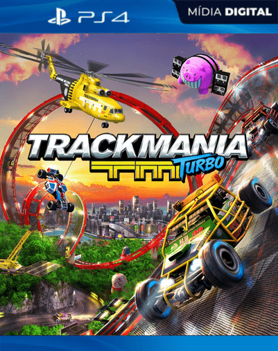 Trackmania Turbo PS4 Mídia Digital