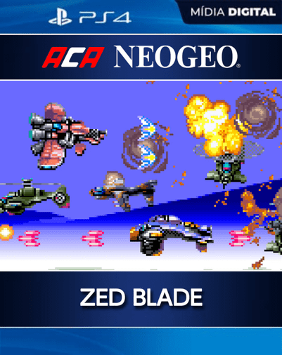 ACA NEOGEO ZED BLADE PS4 Mídia Digital