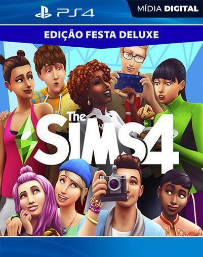 The Sims 4 Edição Festa Deluxe Ps4 Mídia Digital